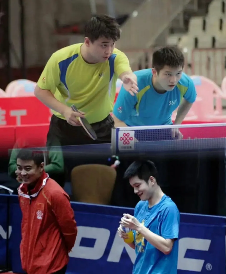 包含日本乒乓球队强势比利时乒乓球队，王皓送出助攻的词条