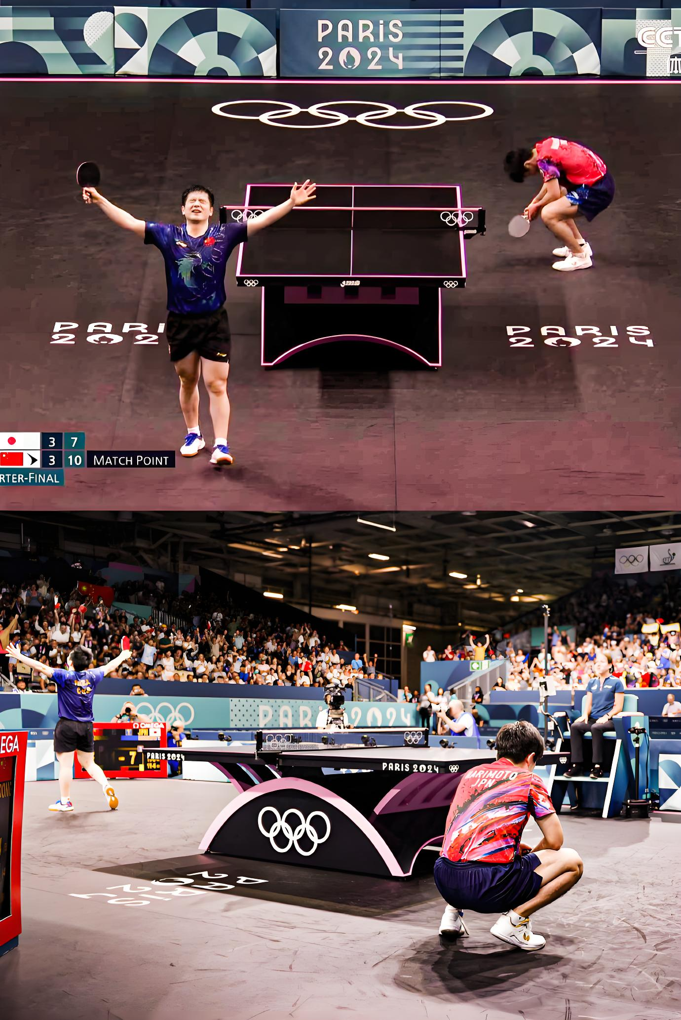 比利时乒乓球队鏖战英国乒乓球队，许昕统治全场的简单介绍